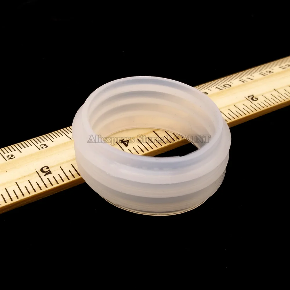 5pcs White Rubber Seal Grommet For MYA Hookah Shisha Water Pipe Sheesha Chicha Narguile Glass Base Bottle Accessories 43-35 mm