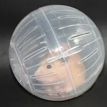 Durable Pet Play Exercise Rodent Jogging Mice Hamster Gerbil Rat Small Ball Plastic Toy