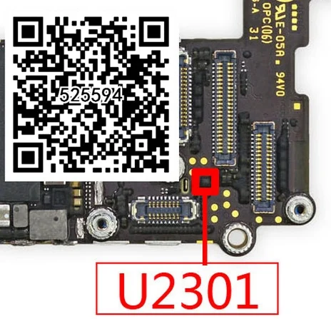 5 шт. 25 шт./лот U2301 IC для iPhone 6 6plus Основная камера источник питания IC 2,8 v Трубка 4 контакта