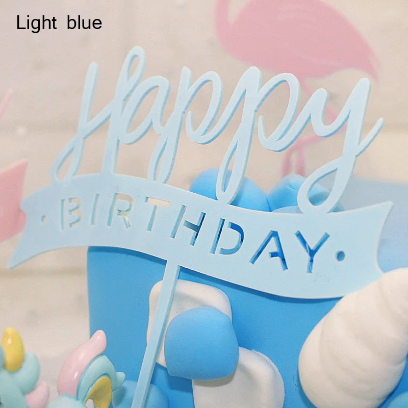 2pcs-lot-Acrylic-Happy-Birthday-Cake-Topper-Pink-Blue-Acrylic-Cupcake-Topper-Flag-For-Birthday-Party (3)