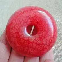 Большая куриная кровь нефрита мира пряжки подвески Дамская мода ювелирные изделия свитер цепь кулон