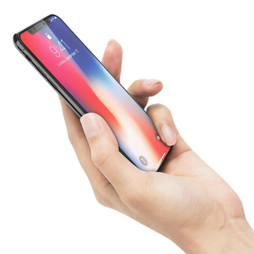 0,25 мм 3D 9 H ультратонкий изогнутая Защитная пленка для экрана для Apple IPhone X 10 Ten 5,8 закаленное стекло полное покрытие протектор экрана