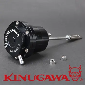 

Kinugawa Adjustable Turbo Wastegate Actuator 147~158mm Rod Length 0.3 bar / 4.41 Psi