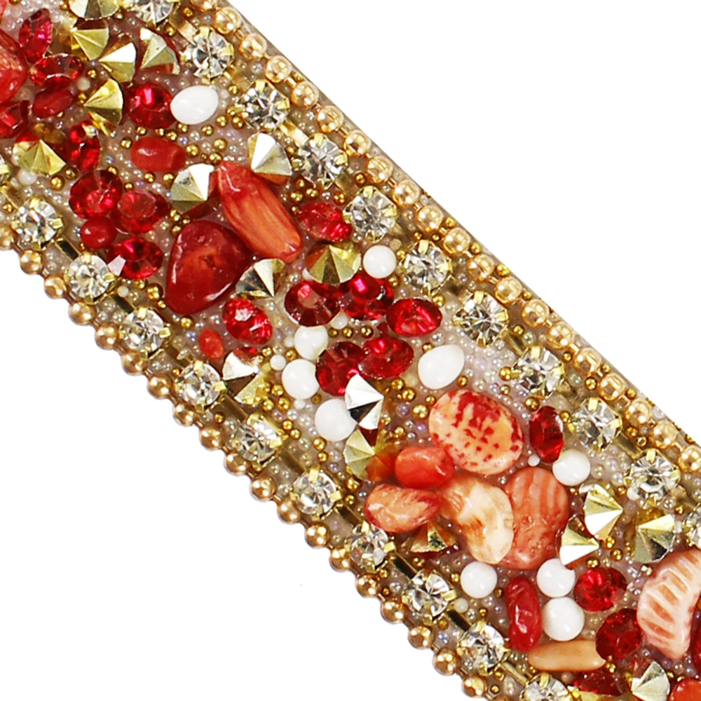 10 ярдов декоративные блестящие нашивки на воротник T2763 | Дом и сад