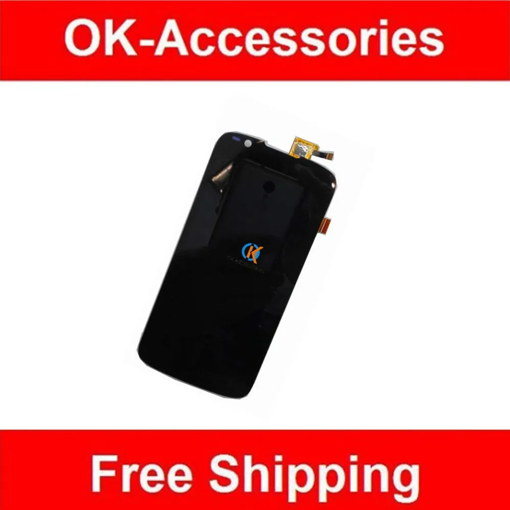 Black Color For Fly IQ4413 LCD Display Touch Screen Digitizer Assembly High Quality 1PC Lot Replacement