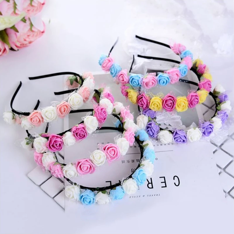 

Boho Style Floral Flower Women Girls Hair Band Headband Wedding Festival Party
