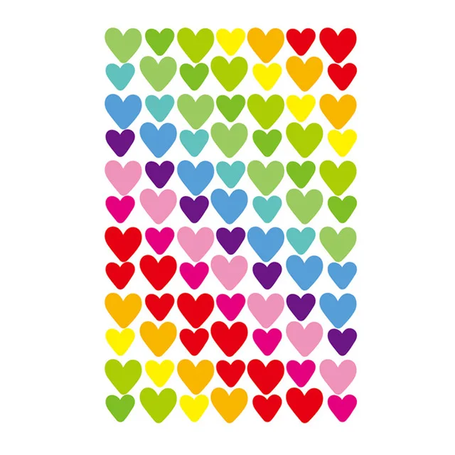1 шт. красочный стикер для канцелярских товаров Мини-смайлики геометрическая фигура аблум дневник в стиле Скрапбукинг Канцелярские Принадлежности для наклеек - Цвет: 1