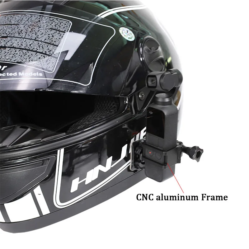 Передний боковой шлем аксессуары набор расширения крепление с алюминиевой рамкой для Dji osmo Карманный карданный Камера Наборы