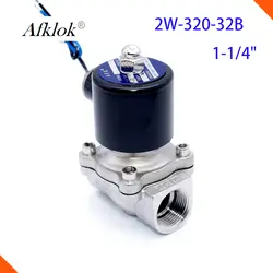 1-1/4 "DC12V N/C Электрический электромагнитный клапан воды Управление переключателем устройства высокое качество
