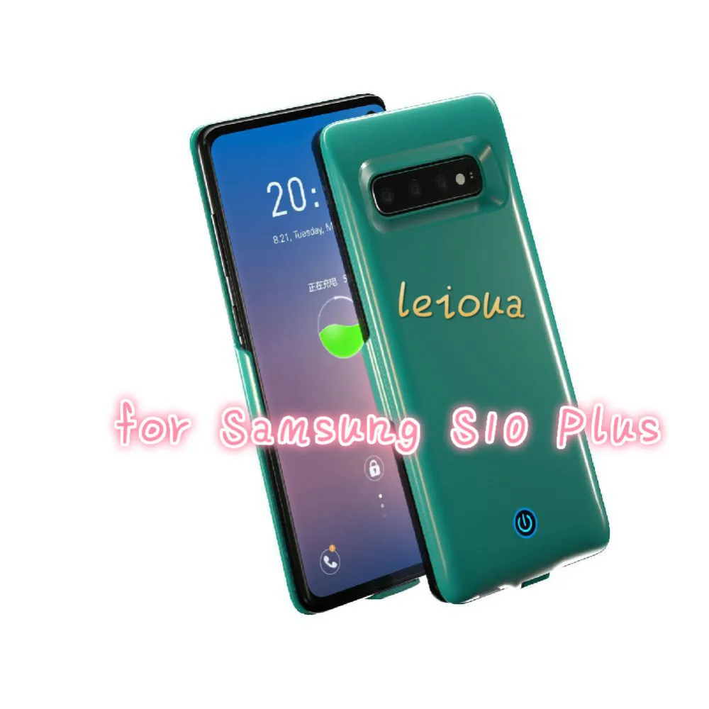 Leioua 7000 мАч, новинка, для samsung Galaxy S10, S10E, Дополнительный внешний аккумулятор, чехол для зарядного устройства, для samsung Galaxy S10 Plus - Цвет: For S10 Plus