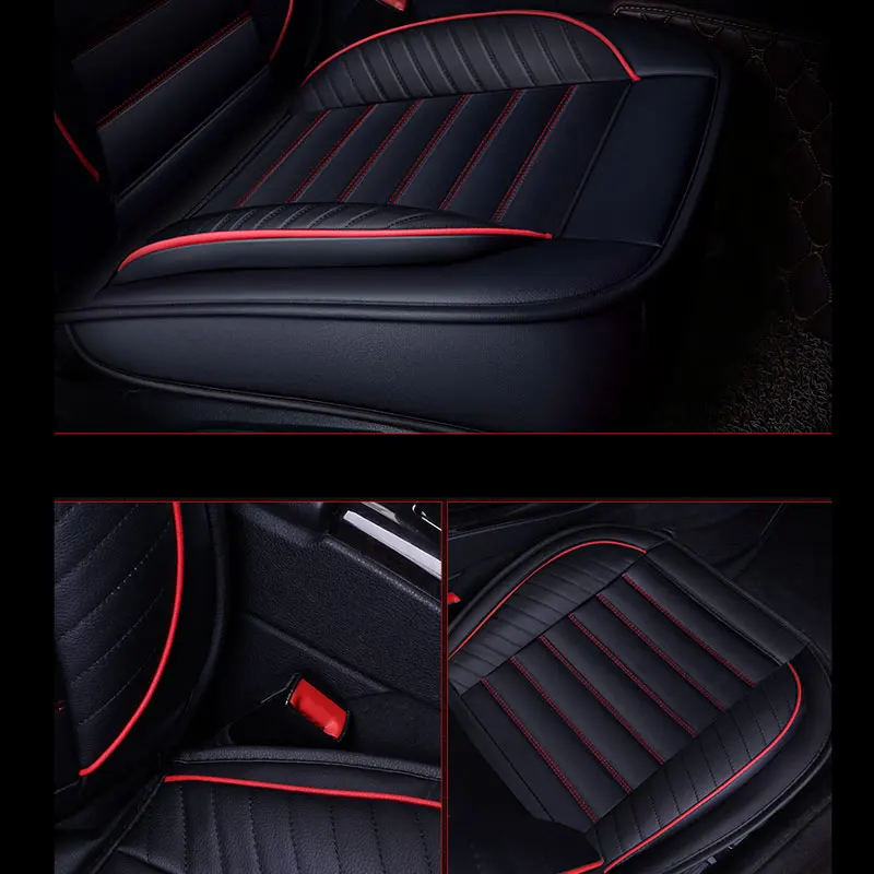 leather car seat cover auto accessories for Hyundai i40 ix35 KONA santa fe solaris sonata sorento T