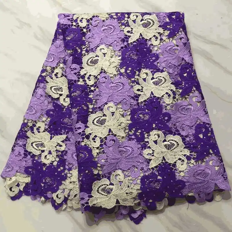 African Laces Fabric Nigerian Guipure Lace High Quality 2017 French Beautiful Dresses 51005 | Аксессуары для одежды