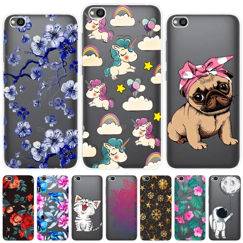 

For Xiaomi Redmi Go Case Cover Cute Colorful Soft Silicone Cover Redmi Go Phone Back Protector Fundas For Redmi Go Capa Coque