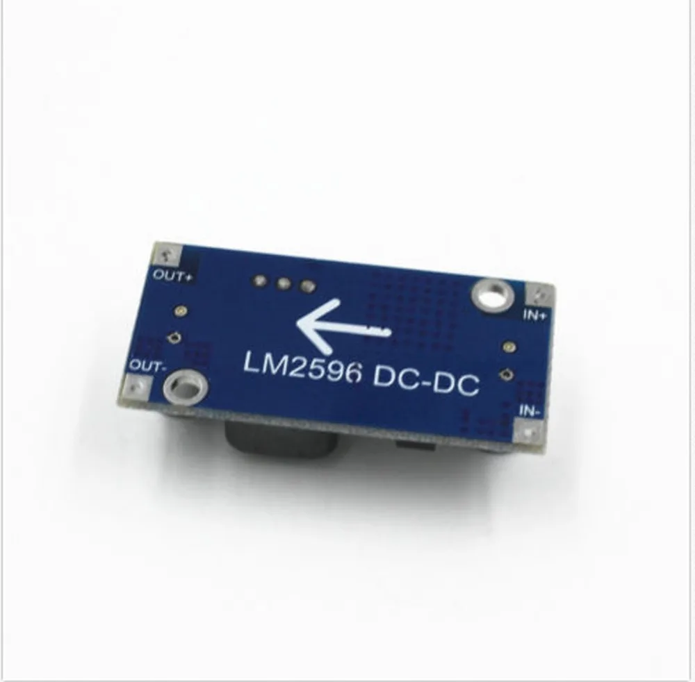 5 шт. LM2596: DC Регулируемый понижающий преобразователь понижающий модуль питания 1,23-30 в lzx