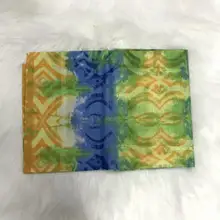 Африканская ткань высокого качества бассейна жаккардовая парча кружева высокого качества Последние тиснения ткань Bazin 5 ярдов/партия L-55