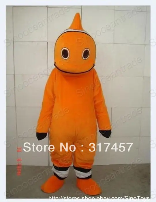 Nemo Buffoon Fish Clown Mascot Costume Adult Character Cosplay mascot costume free shipping | Тематическая одежда и