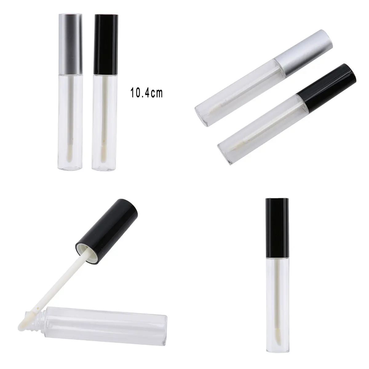 

1pc 10ml Lipstick Tube Lip Balm Containers Empty Cosmetic Containers Lotion Container Glue Stick Clear Travel Bottle