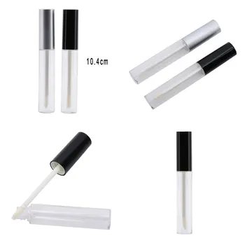 

1pc 10ml Lipstick Tube Lip Balm Containers Empty Cosmetic Containers Lotion Container Glue Stick Clear Travel Bottle