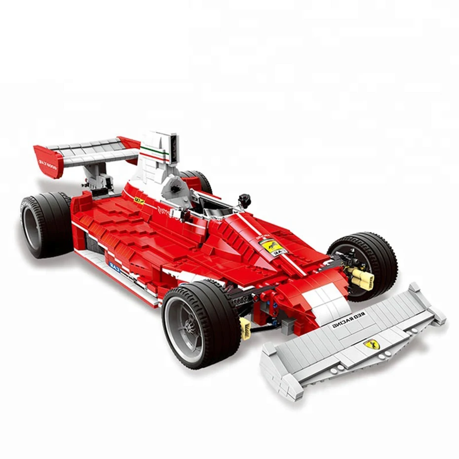 XINGBAO 03023 Genuine TECHNIC Car Series 2405PCS The Red Power Racing Car Set Building Blocks Bricks Compatible Legoing Technic