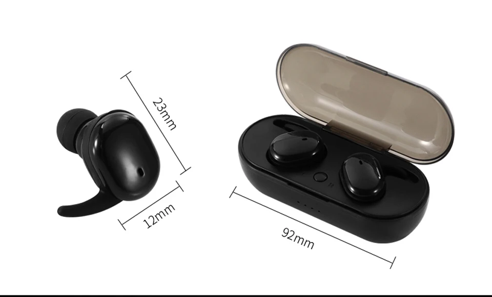 TWS4 отпечатков пальцев сенсорные Bluetooth наушники HD стерео беспроводные наушники водонепроницаемые IPX4 3D стерео с двойным микрофоном