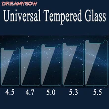 Hd 9 h universal vidro temperado anti-shatter película protetora para 4.0 4.5 4.7 5.0 5.3 5.5 5.7 6.0 polegada ultra fino protetor de tela