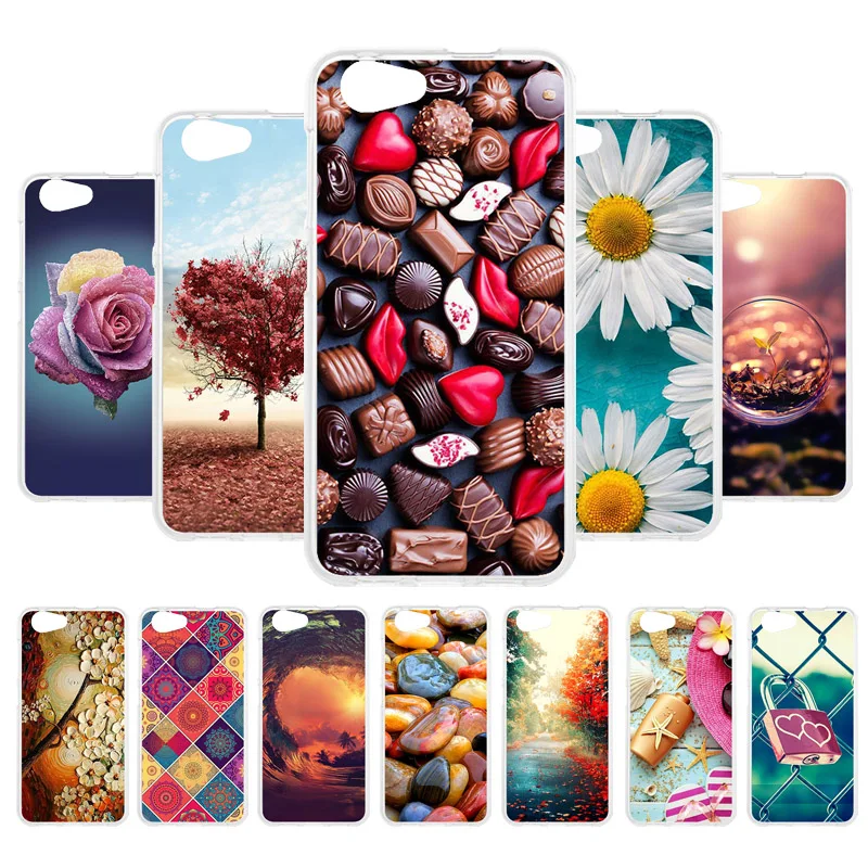

3D DIY Cases For ZTE BLADE A522 Case Silicone Patterned Cover For ZTE BLADE A522 Case Back Cover For ZTE A522 Fundas Coque Hood