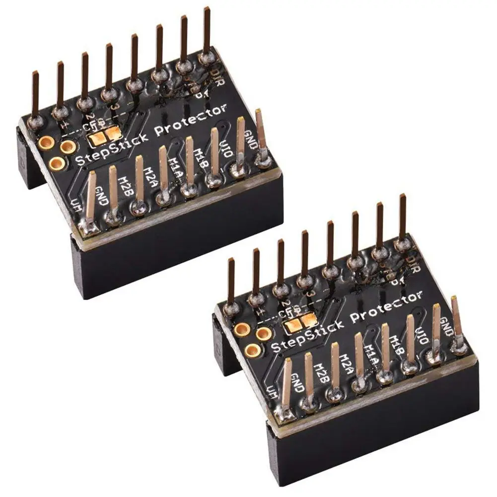 

2Pcs MKS Stepstick Smoother Protector Vibration Filter 3D Printer for Stepper Motor Driver Module