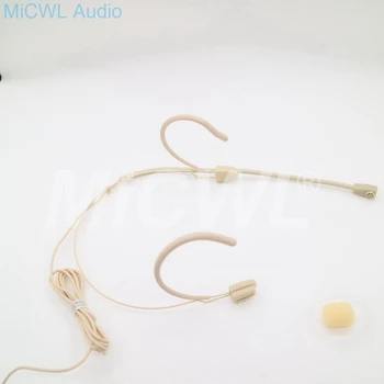 

New Omni-directional Headset Microphone For Sennheiser Shure AKG Samson Audio Technica Wireless System Bodypack Transmitter