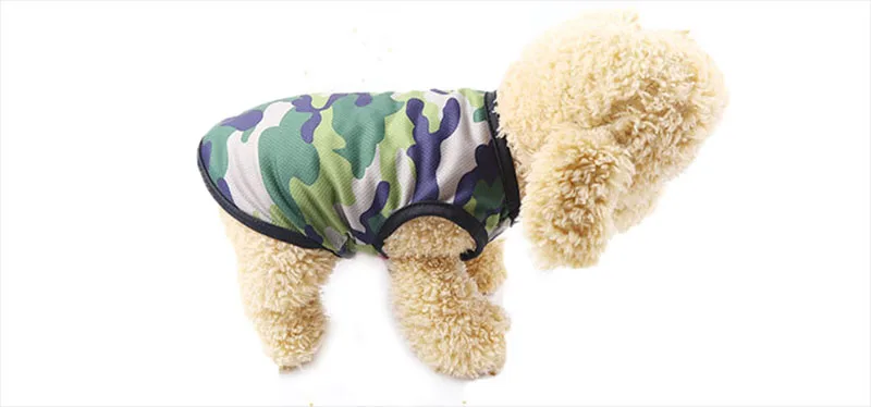 Green dog vest