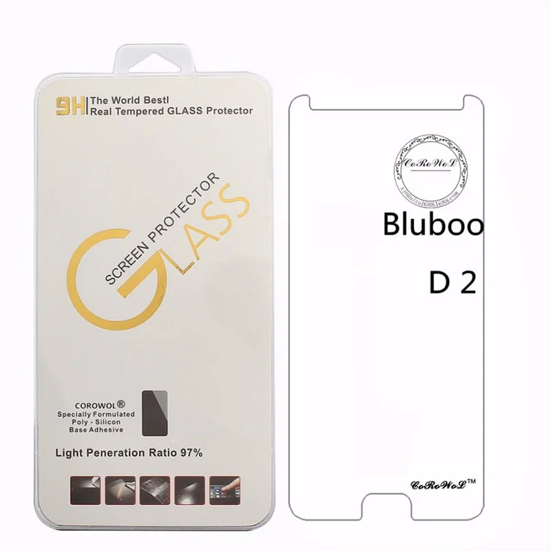 Закаленное стекло для Bluboo D2 D6 S3 D1 S8 Plus X9 Maya MAX Xtouch двойная защитная пленка 2.5D 0 26 мм 9H