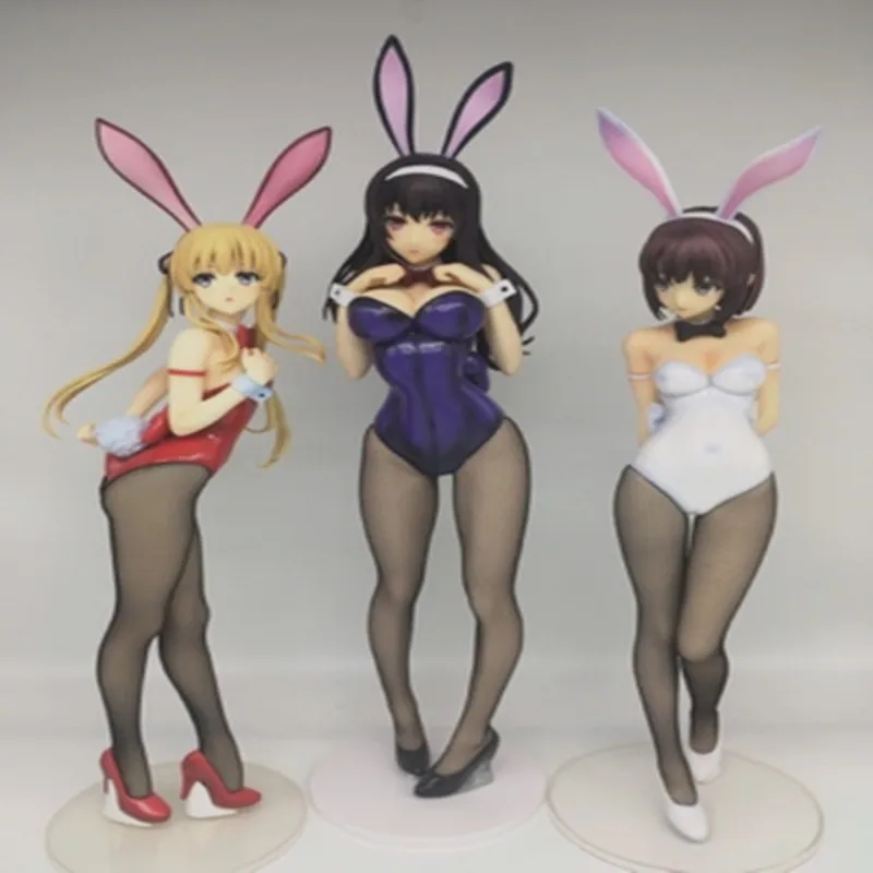 Японское аниме 41 см Saenai Heroine No Sodatekata экшн фигурка 1/4 масштаб окрашенная Фигурка