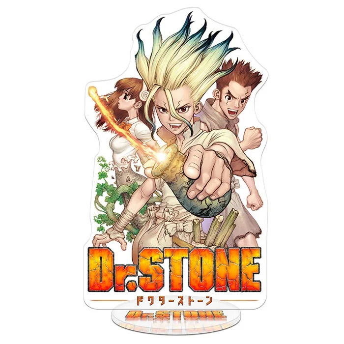 Аниме Dr. STONE Ishigami Senku хром Косплей акриловая подставка фигурка модель пластина украшение для брелока подарки