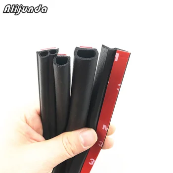 

Large D Small D Z Form B Type 5m car door seal gasket epdm Noise insulation anti-dust soundproofing Sealing tape car rubber seal