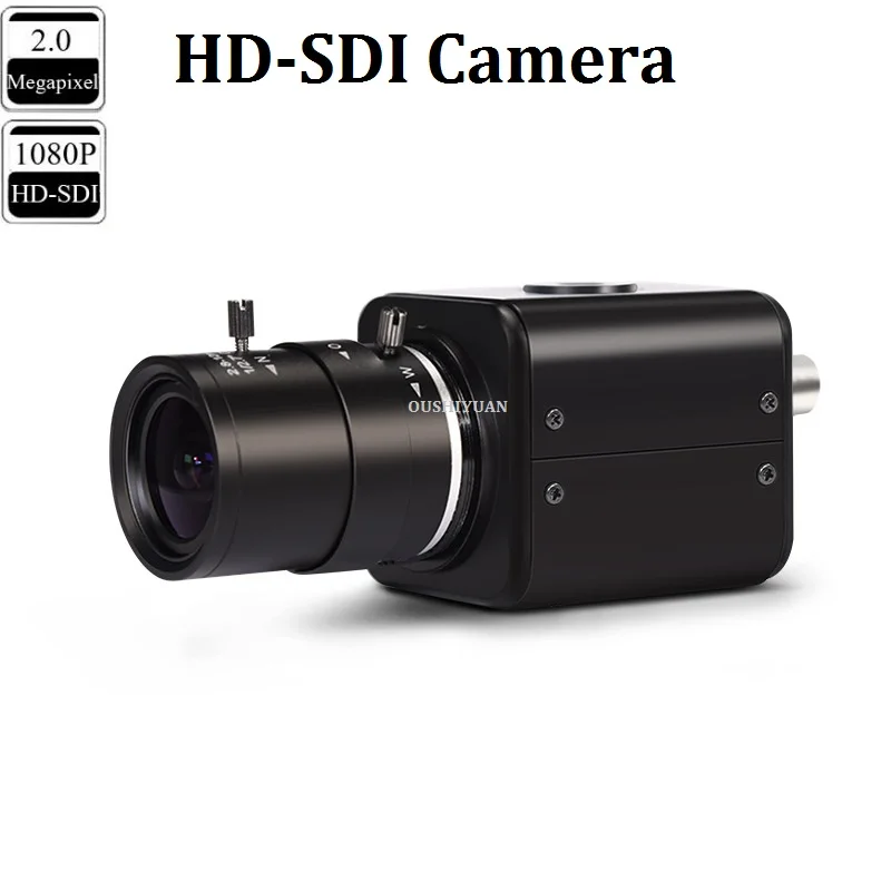 CCTV промышленная HD SDI камера 2.0MP 1080P объектив 2,8-12 мм мини SDI камера безопасности