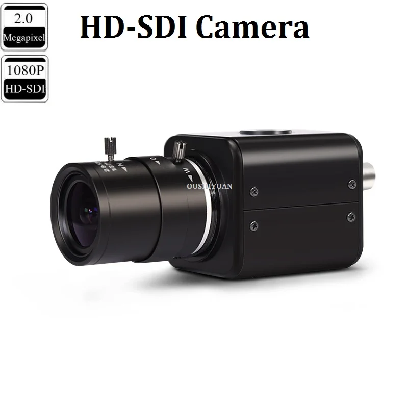 

CCTV Industrial HD SDI Camera 2.0MP 1080P Lens 2.8-12mm Security Box Mini SDI Camera