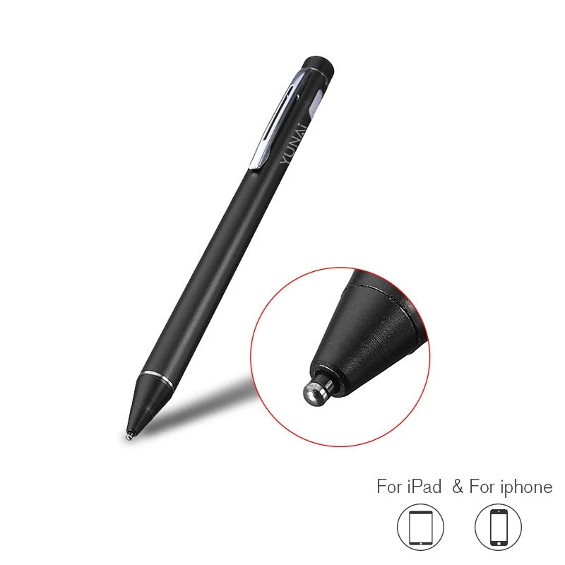 

High Precision Active Capacitance Stylus Pen Metal Tablet Touch Screen Pen Universal Tablet Stylus Pen For iPad For Smart Phone
