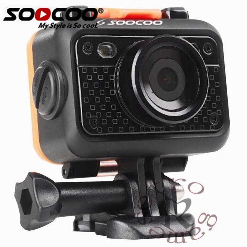 SOOCOO S60 HD 1080P WiFi Спортивная экшн-камера 170 градусов широкоугольный объектив 60 м водонепроницаемый 2,4G беспроводной пульт дистанционного управления