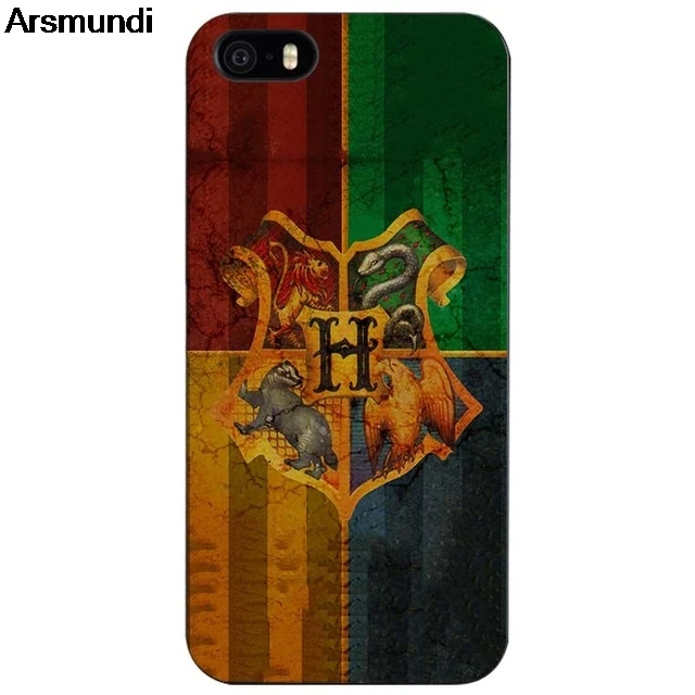 Arsmundi чехол для телефона Potter s для iPhone 4S SE 5S 6S 7 8 Plus X XR XS Max чехол из мягкого ТПУ резины силикона - Цвет: Цвет: желтый