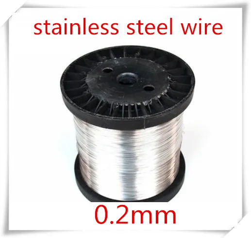 

100meters 0.2mm stainless steel wire hard condition,SUS304,,bright steel wire