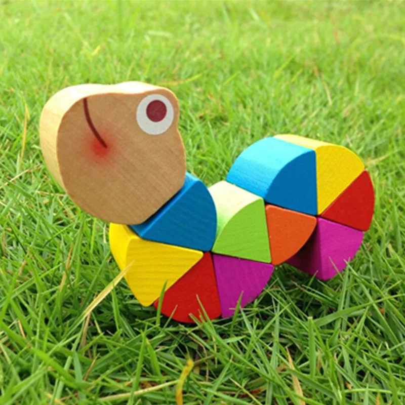 Montessori Toys Educational Wooden Toys for Children Early Learning Exercise Baby Fingers Flexible Wood Twist Insects Game Montessori Toys Educational Wooden Toys for Children Early Learning Exercise Baby Fingers Flexible Wood Twist Insects Game