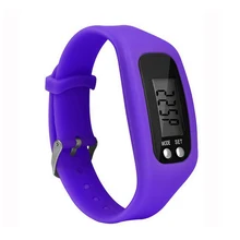 Цифровой браслет шагомер наручные фитнес-часы дисплей спортивный трекер ЖК-дисплей прогулки бег Счетчик шагов и калорий браслет