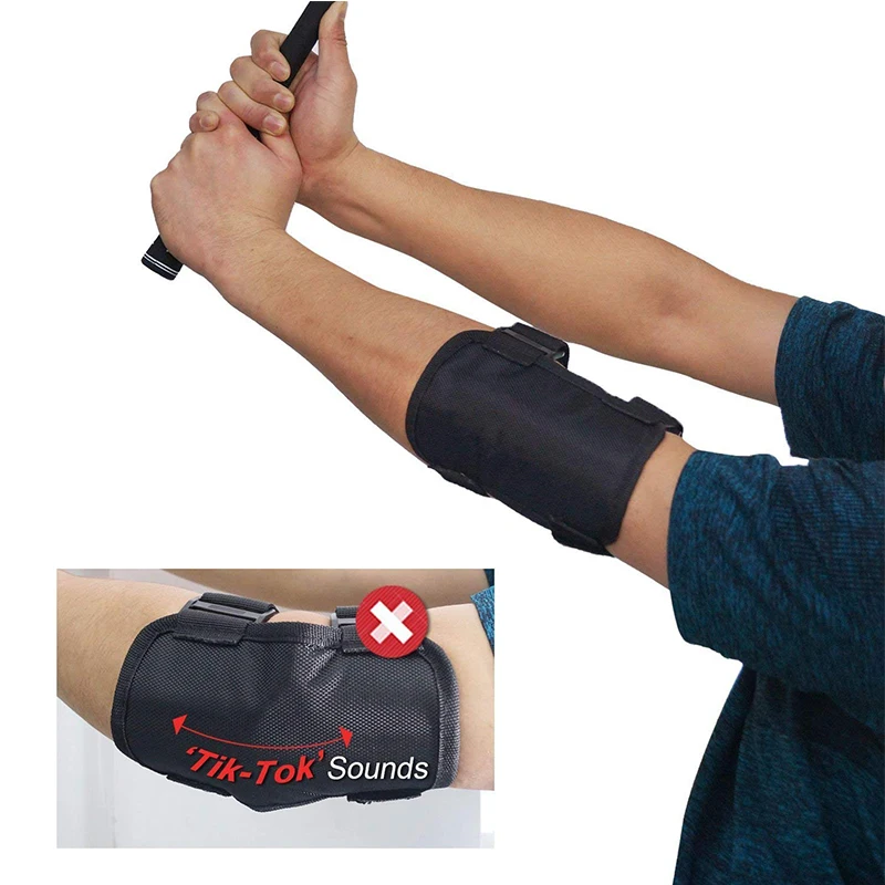 

Golf Training Aid Golf Swing Posture Elbow Brace Corrector Alignment Guide Training Support Tool for Golf Novice Practice
