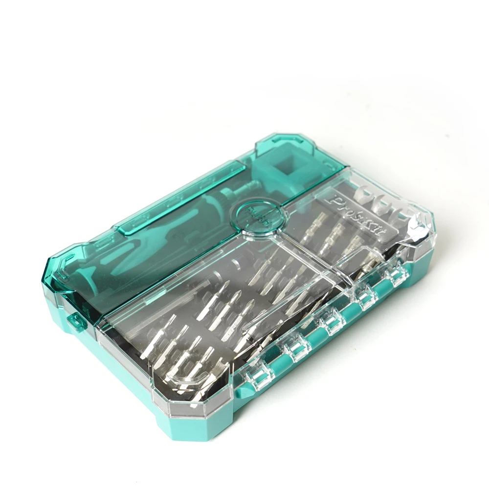 Pro'skit SD 9827M Многофункциональный 27 в 1 прецизионный гаечный ключ Отвертка Пинцет