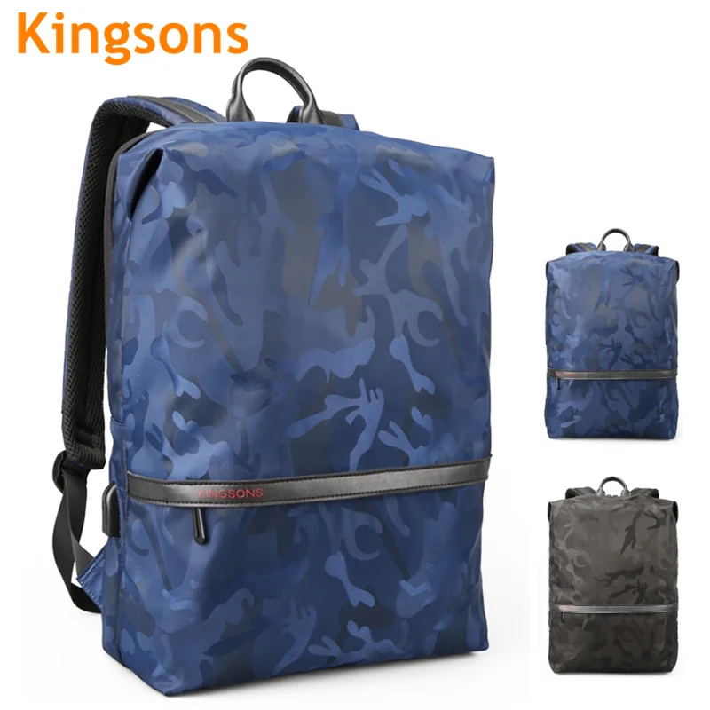 

2018 Newest Brand Kingsons Backpack Bag For Laptop 15", 15.6", Case For Macbook 15.4", Compute 14.1", Free Drop Shipping 3194