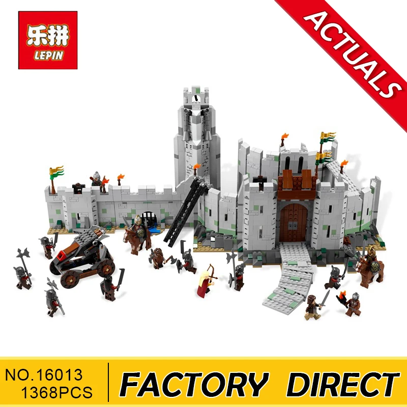 Lepin 16013 1368pcs Movie Series Lord of the Rings Battle Of Helm' Deep Model Building Blocks Bricks for Children Toys Lepin 16013 1368pcs Movie Series Lord of the Rings Battle Of Helm' Deep Model Building Blocks Bricks for Children Toys