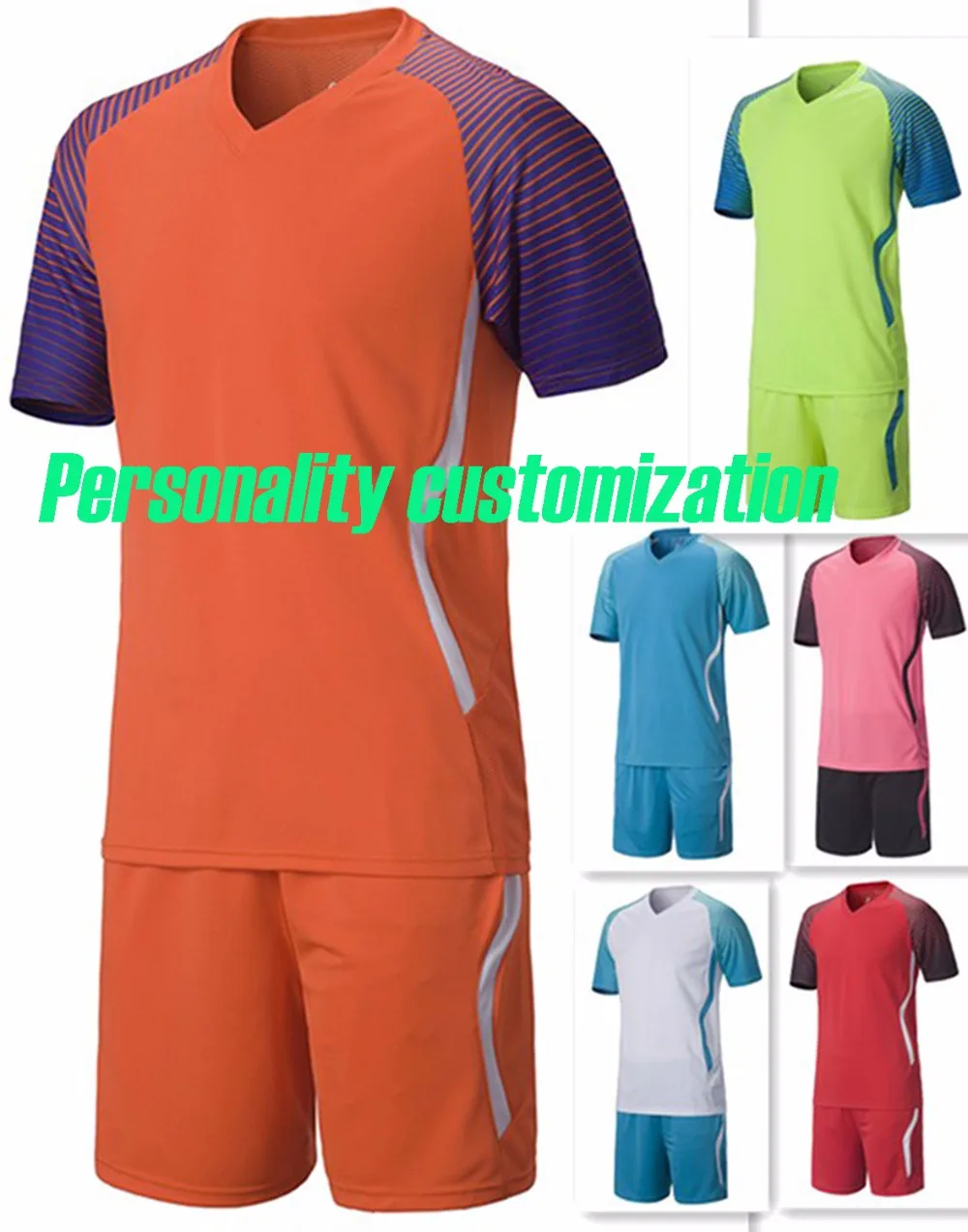 Buy kids blank soccer sets boys football jerseys youth