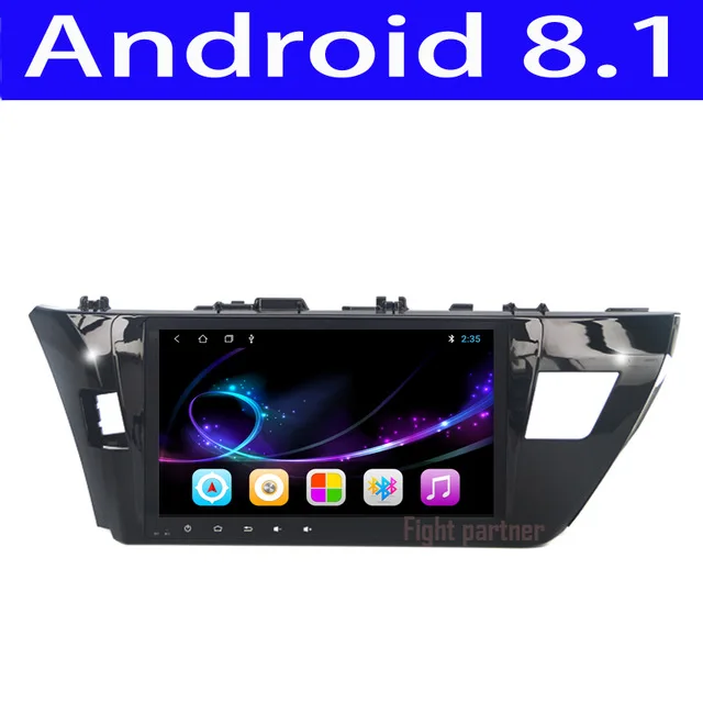 Perfect Factory price latest Android 8.1 car dvd player gps navigation for Toyota Corolla Toyota Auris 2014 2015 2016 0