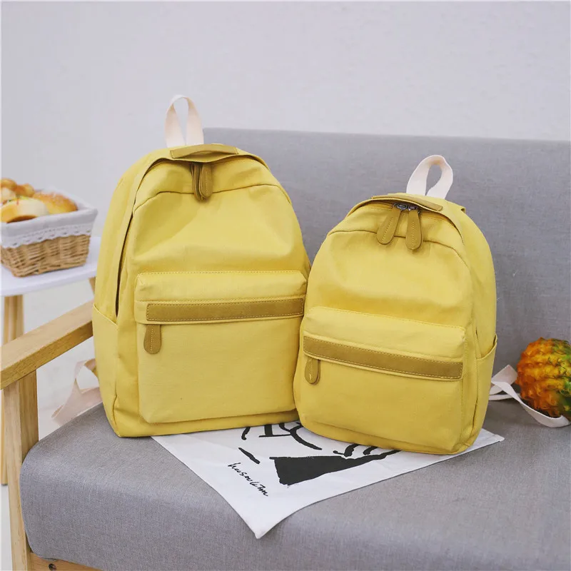 Preppy style Student backpack High quality canvas women's bag Large capacity female travel backpack laptop bag for women Daypack (19)