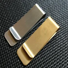 Популярный портативный зажим для денег, денежный зажим, держатель, креативная папка для банкнот, металлический кошелек из нержавеющей стали, бизнес папка для банкнот