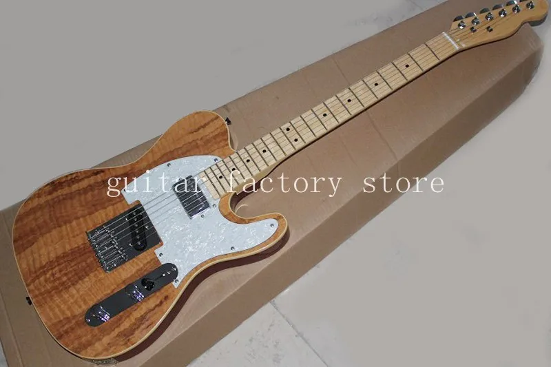 

Custom shop TL guitar spalted maple top vintage tuner,free shipping